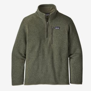 Boys patagonia xs 56 3/4 zip pullover